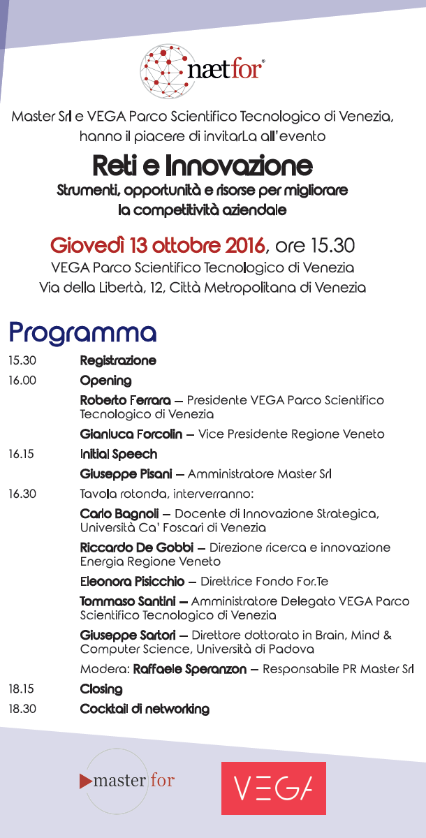 Foto Reti e Innovazione – Strumenti, opportunità e risorse per migliorare la competitività aziendale